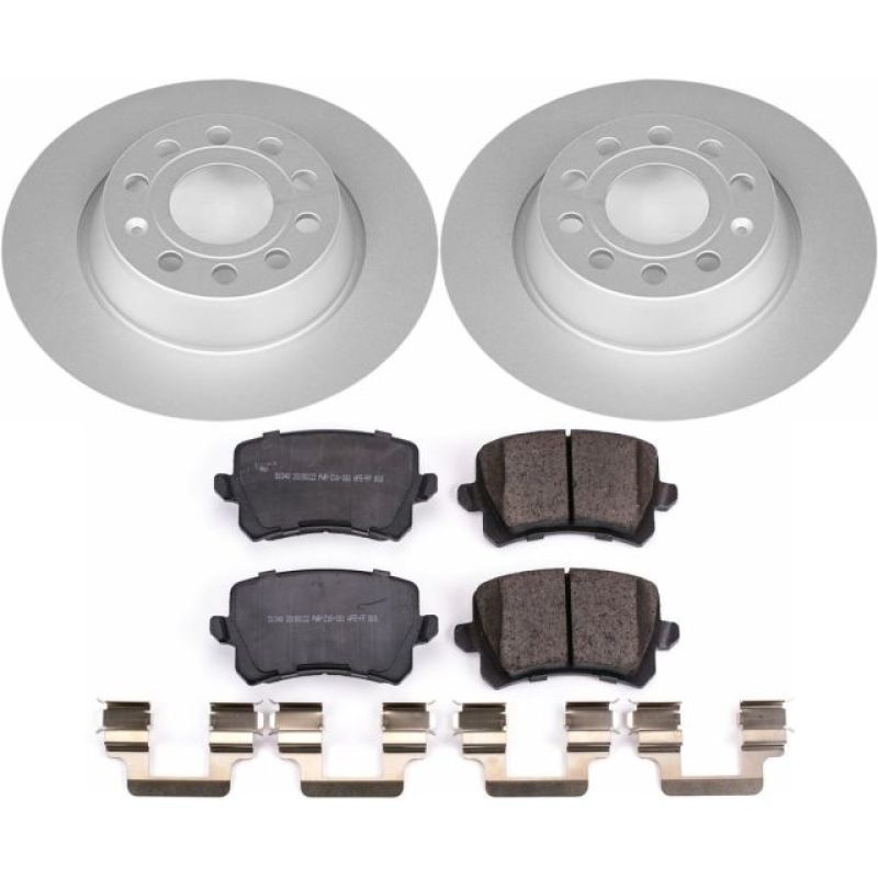 PowerStop Power Stop 2015 Audi Q3 Rear Z23 Evolution Sport Coated Brake Kit