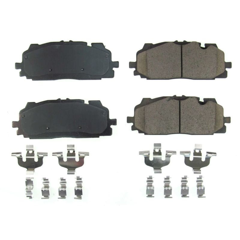 PowerStop Power Stop 2019 Audi A6 Quattro Front Z17 Evolution Ceramic Brake Pads w/Hardware