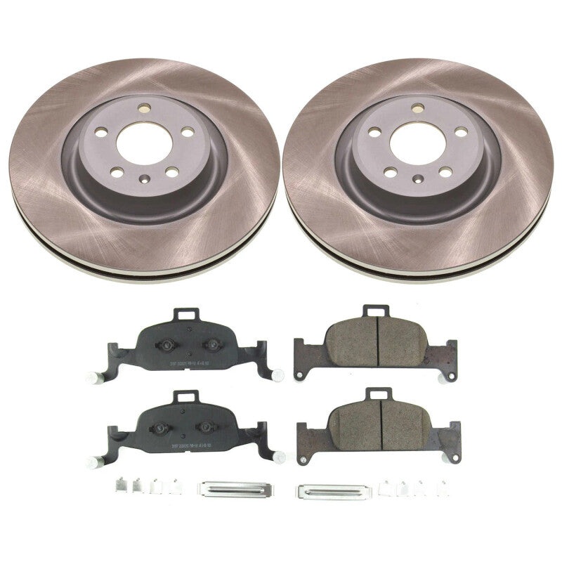PowerStop Power Stop 2021 Audi Q5 Sportback Front Semi-Coated Rotor Kit