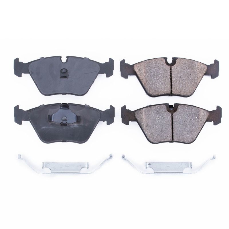 PowerStop Power Stop 89-91 Audi 200 Front Z17 Evolution Ceramic Brake Pads w/Hardware
