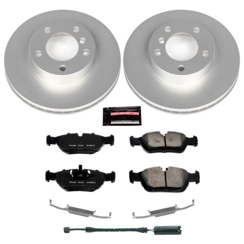 PowerStop Power Stop 92-98 BMW 318i Front Z23 Evolution Sport Coated Brake Kit