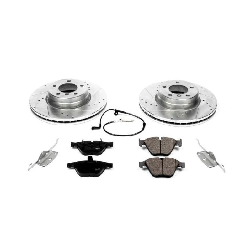 PowerStop Power Stop 04-06 BMW 525i Front Z23 Evolution Sport Brake Kit