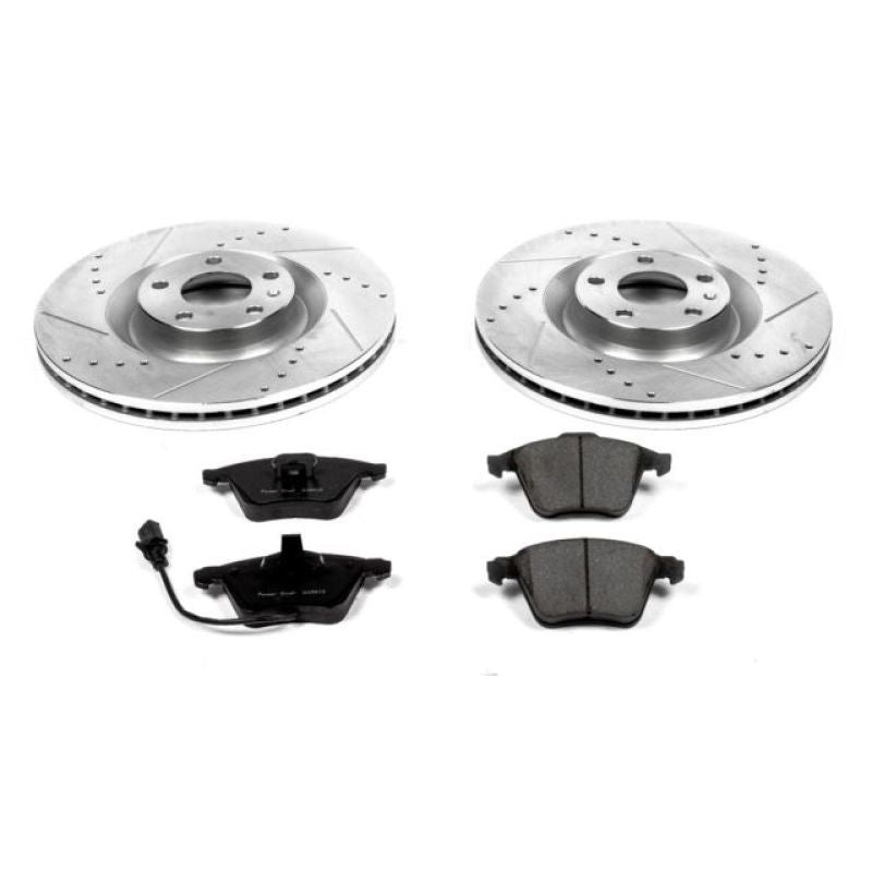 PowerStop Power Stop 04-09 Audi S4 Front Z23 Evolution Sport Brake Kit
