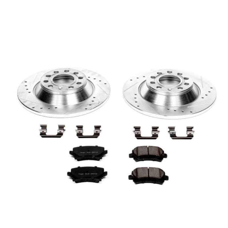 PowerStop Power Stop 05-11 Audi A6 Rear Z23 Evolution Sport Brake Kit