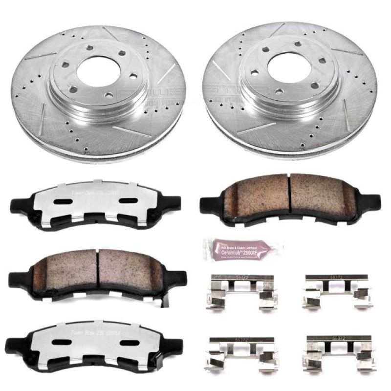 PowerStop Power Stop 06-09 Chevrolet Trailblazer Front Z36 Truck & Tow Brake Kit