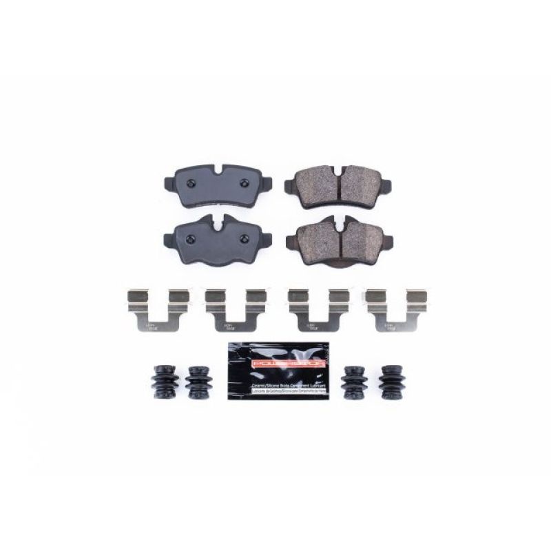 PowerStop Power Stop 07-15 Mini Cooper Rear Z23 Evolution Sport Brake Pads w/Hardware