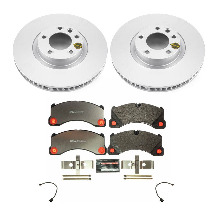 PowerStop Power Stop 11-18 Porsche Cayenne Front Euro-Stop Brake Kit