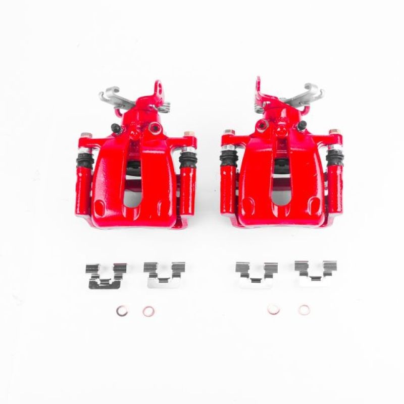 PowerStop Power Stop 12-16 Buick LaCrosse Rear Red Calipers w/Brackets – Pair