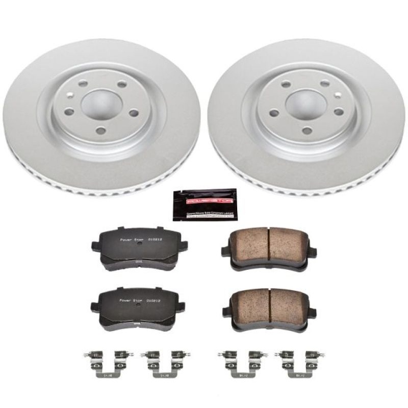 PowerStop Power Stop 13-17 Audi Q5 Rear Z23 Evolution Sport Coated Brake Kit