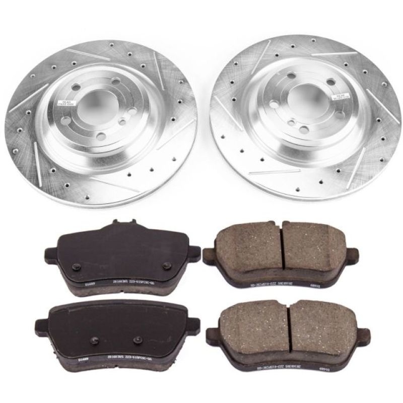 PowerStop Power Stop 15-16 Mercedes-Benz SL400 Rear Z23 Evolution Sport Brake Kit