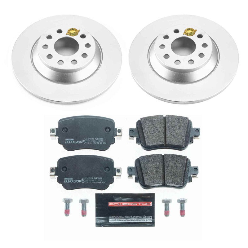 PowerStop Power Stop 16-18 Audi Q3 Rear Euro-Stop Brake Kit
