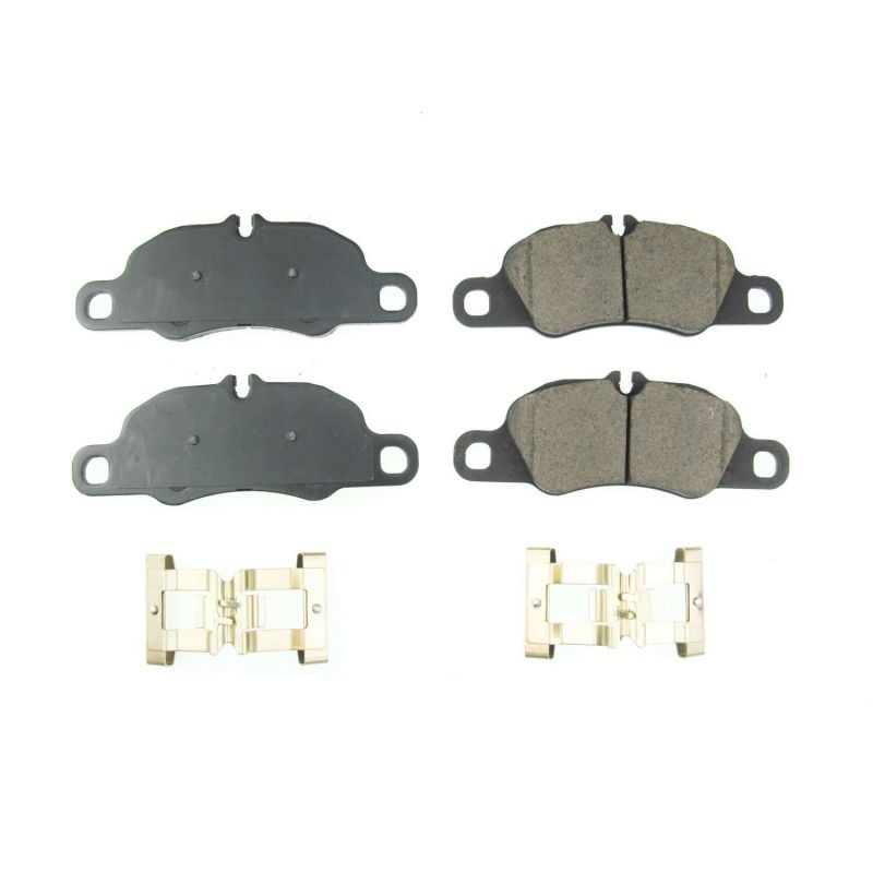 PowerStop Power Stop 17-18 Porsche 718 Boxster Front Z17 Evolution Ceramic Brake Pads w/Hardware