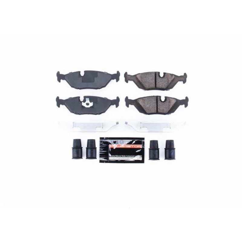 PowerStop Power Stop 1991 BMW 318i Rear Z23 Evolution Sport Brake Pads w/Hardware