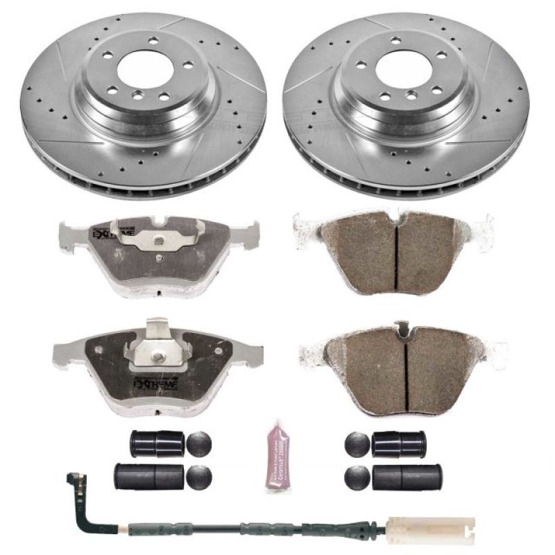 PowerStop Power Stop 2009 BMW 335i xDrive Front Z26 Street Warrior Brake Kit