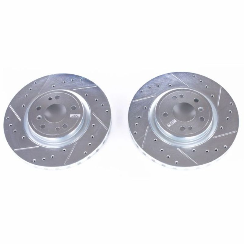 PowerStop Power Stop 2018 Mercedes-Benz GLE350 Front Evolution Drilled & Slotted Rotors – Pair
