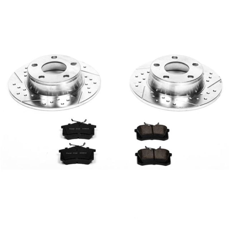 PowerStop Power Stop 99-04 Audi A6 Quattro Rear Z23 Evolution Sport Brake Kit