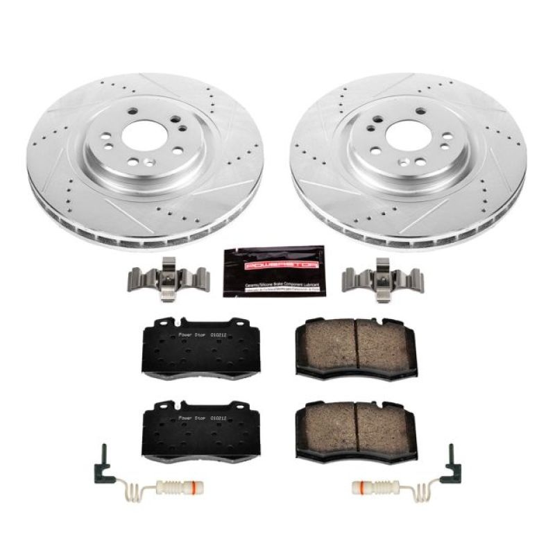 PowerStop Power Stop 00-03 Mercedes-Benz ML55 AMG Front Z23 Evolution Sport Brake Kit