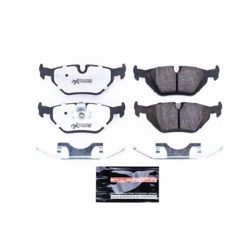 PowerStop Power Stop 01-02 BMW 525i Rear Z26 Extreme Street Brake Pads w/Hardware