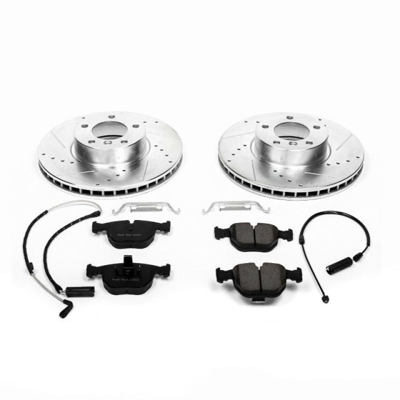 PowerStop Power Stop 01-03 BMW 530i Front Z23 Evolution Sport Brake Kit