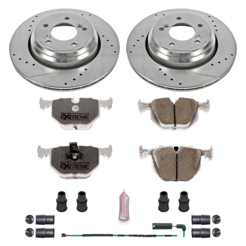 PowerStop Power Stop 01-06 BMW M3 Rear Z26 Street Warrior Brake Kit