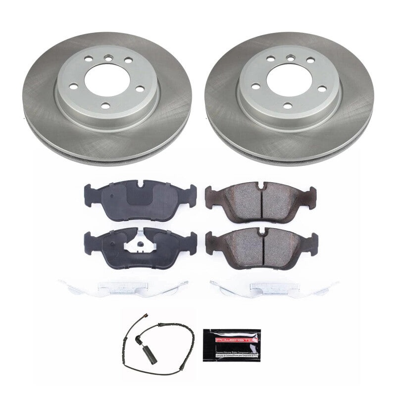 PowerStop Power Stop 03-08 BMW Z4 Front Semi-Coated Rotor Kit
