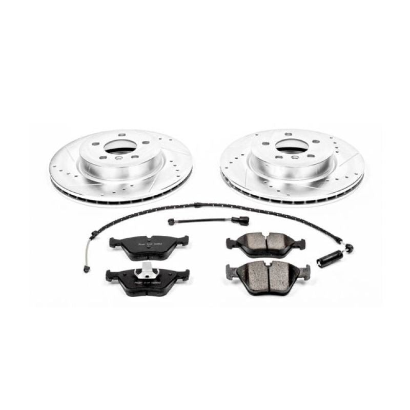 PowerStop Power Stop 04-10 BMW X3 Front Z23 Evolution Sport Brake Kit