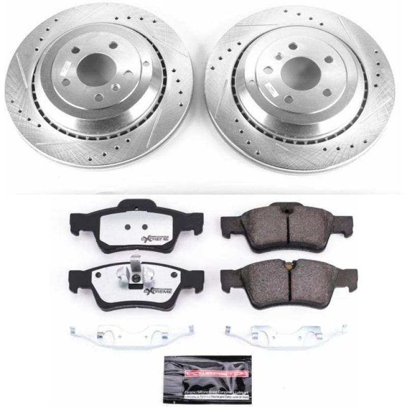 PowerStop Power Stop 05-06 Mercedes-Benz G55 AMG Rear Z26 Street Warrior Brake Kit