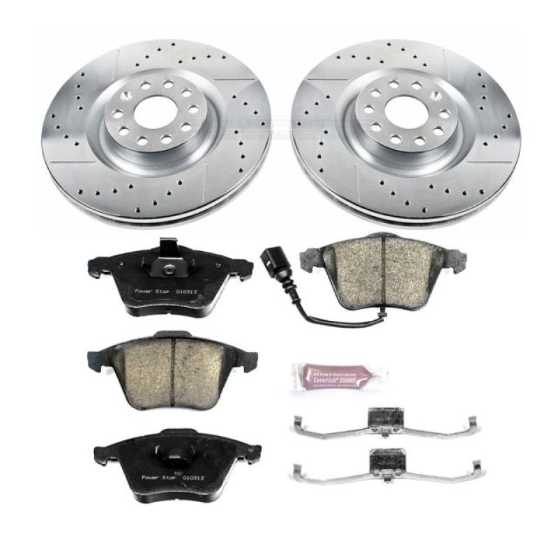 PowerStop Power Stop 09-11 Volkswagen CC Front Z23 Evolution Sport Brake Kit