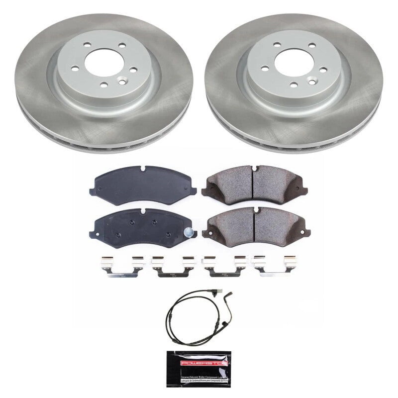 PowerStop Power Stop 10-13 Land Rover Range Rover Sport Front Semi-Coated Rotor Kit