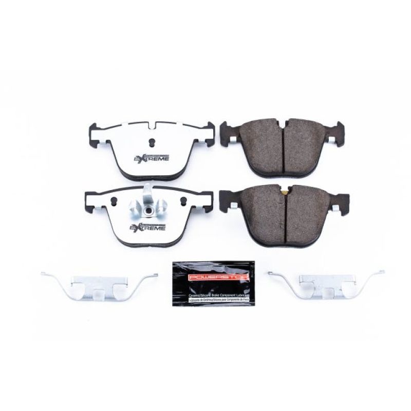 PowerStop Power Stop 10-17 BMW 535i GT Rear Z26 Extreme Street Brake Pads w/Hardware