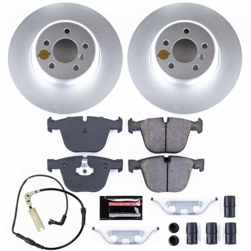 PowerStop Power Stop 11-15 BMW 740i Rear Z23 Evolution Sport Coated Brake Kit