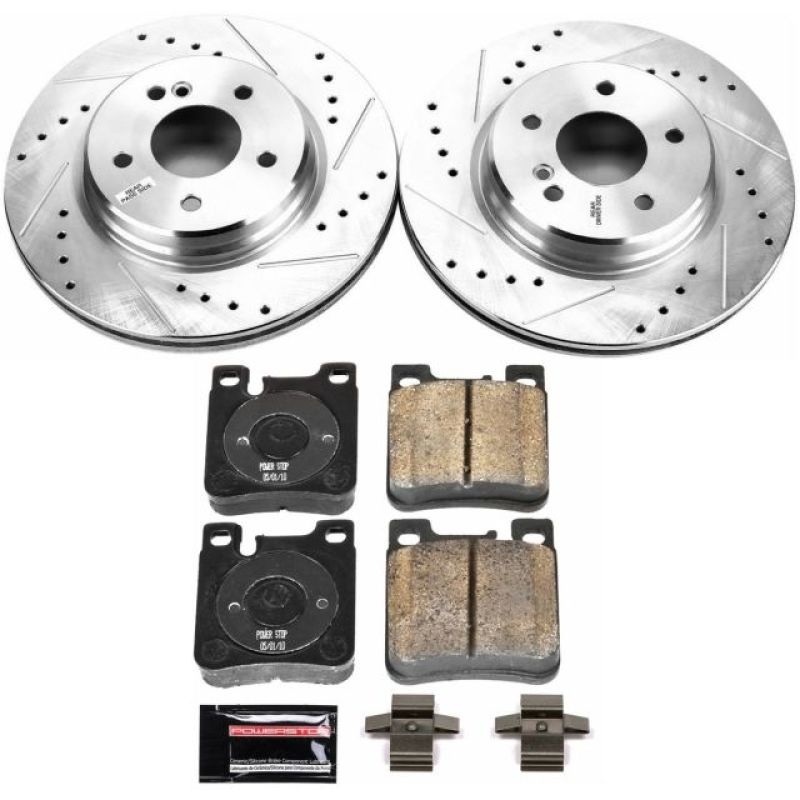 PowerStop Power Stop 2000 Mercedes-Benz E430 Rear Z23 Evolution Sport Brake Kit