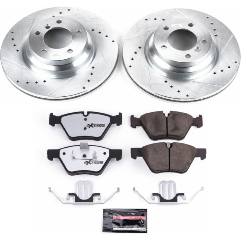 PowerStop Power Stop 2006 BMW 330xi Front Z26 Street Warrior Brake Kit