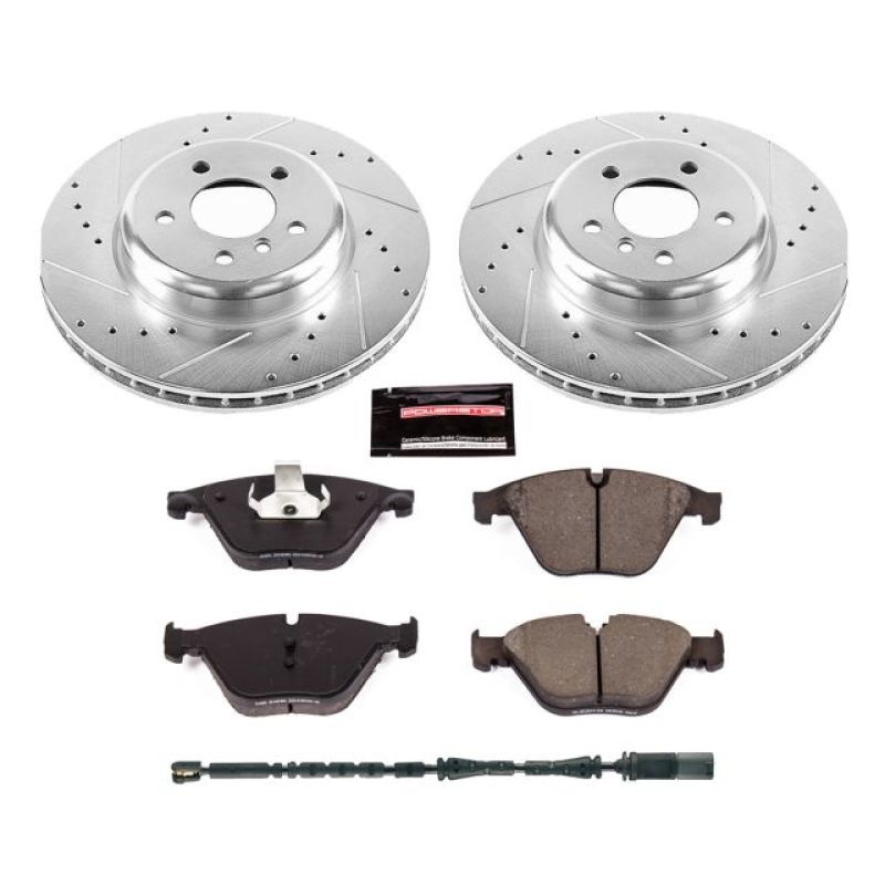 PowerStop Power Stop 2011 BMW 535i xDrive Front Z23 Evolution Sport Brake Kit