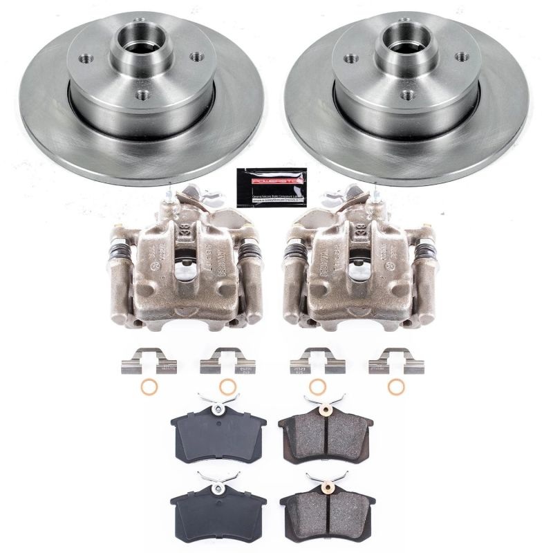 PowerStop Power Stop 90-92 Volkswagen Corrado Autospecialty Kit w/ Calipers – Rear