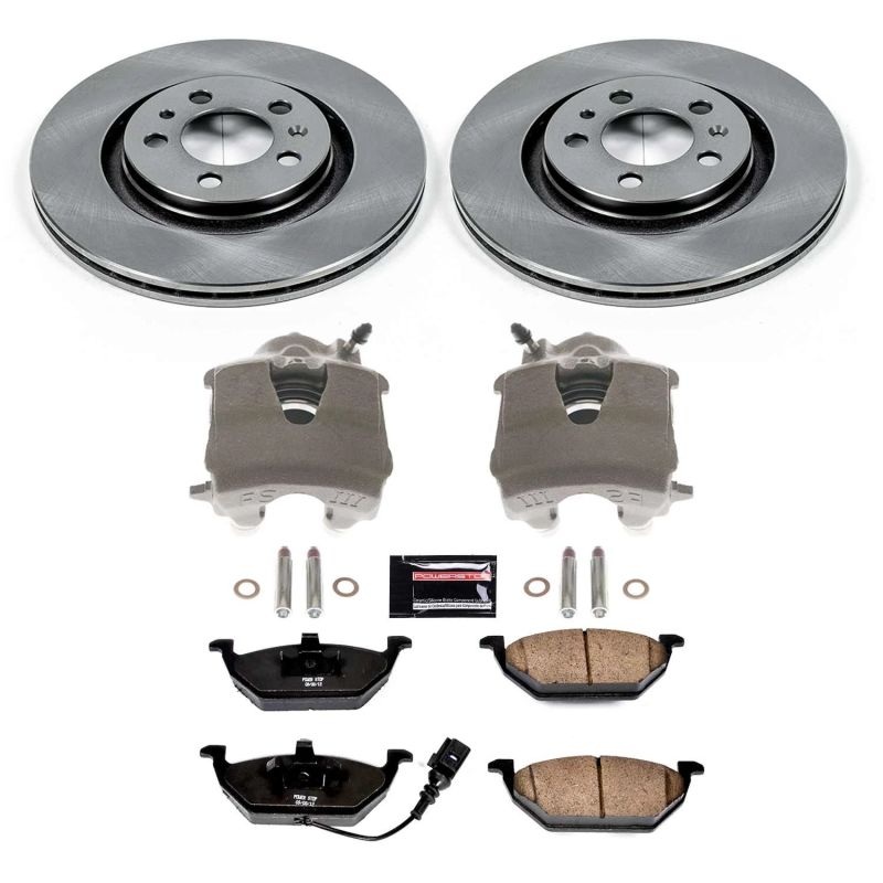 PowerStop Power Stop 99-06 Volkswagen Beetle Autospecialty Kit w/ Calipers – Front