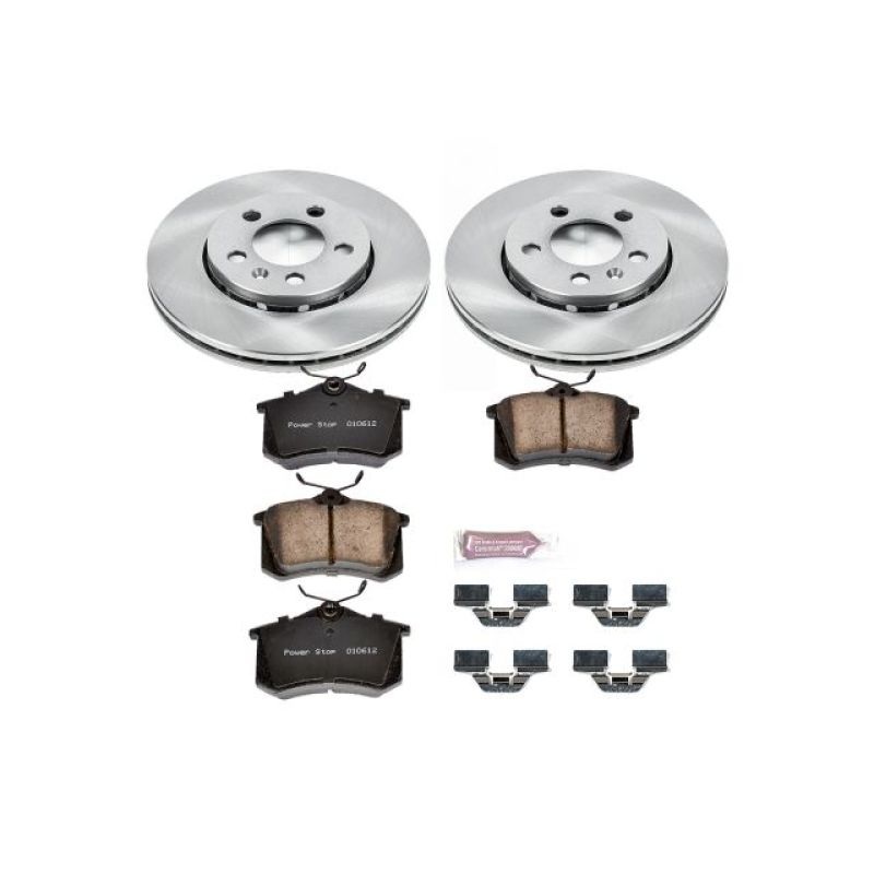 PowerStop Power Stop 00-06 Audi TT Quattro Rear Autospecialty Brake Kit