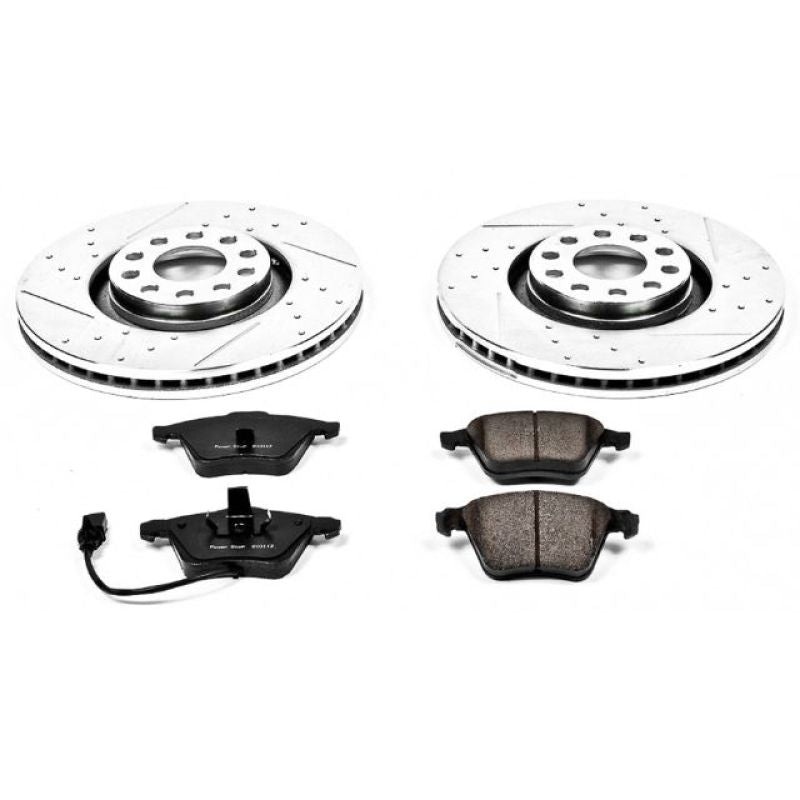 PowerStop Power Stop 02-04 Audi A6 Quattro Front Z23 Evolution Sport Brake Kit