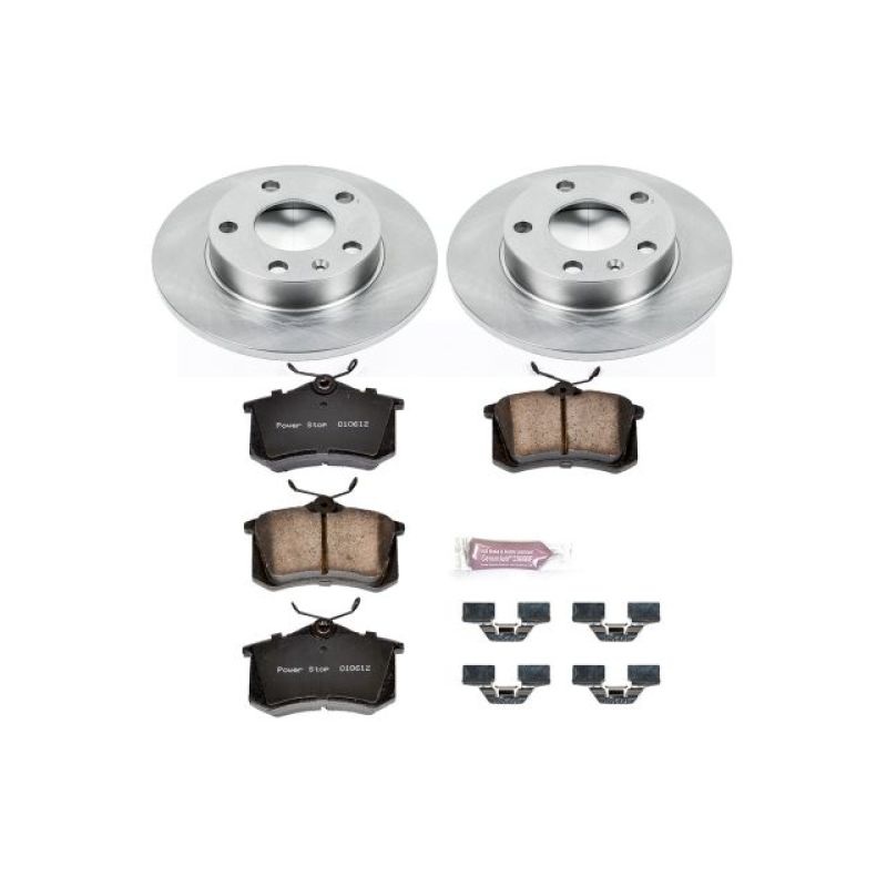PowerStop Power Stop 02-06 Audi A4 Rear Autospecialty Brake Kit