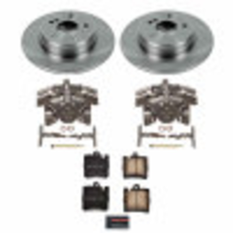 PowerStop Power Stop 03-05 Mercedes-Benz C240 Rear Autospecialty Brake Kit w/Calipers