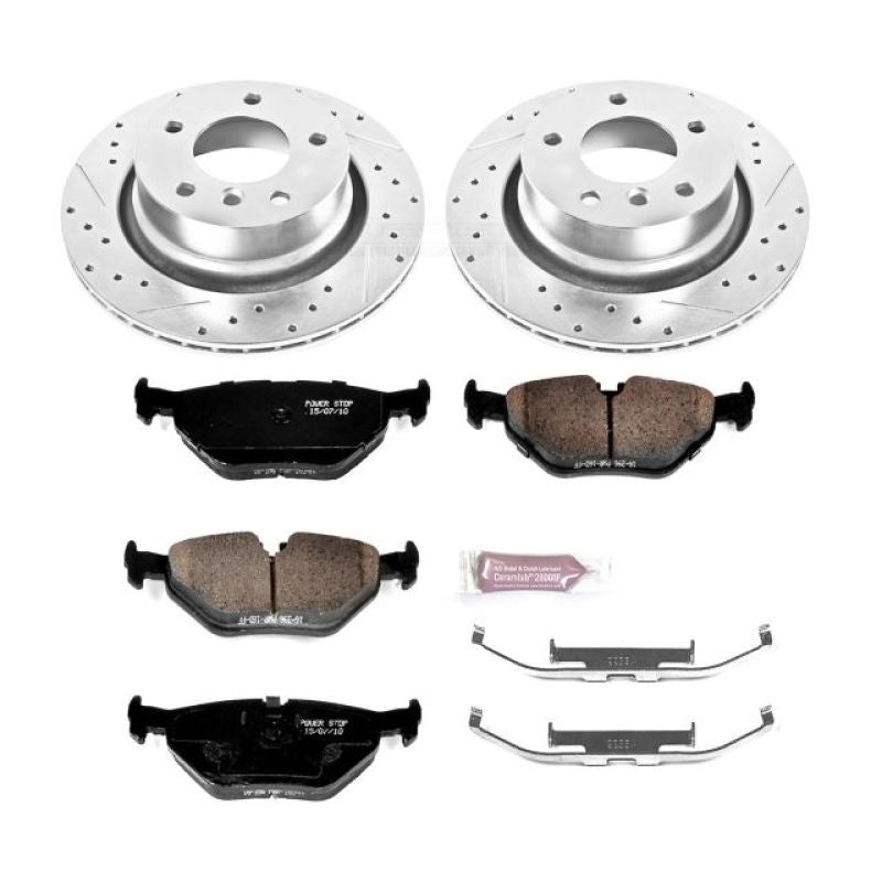 PowerStop Power Stop 03-08 BMW Z4 Rear Z23 Evolution Sport Brake Kit