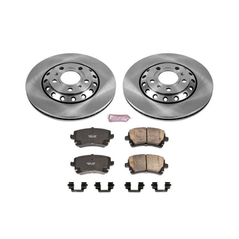 PowerStop Power Stop 03-10 Audi A8 Quattro Rear Autospecialty Brake Kit