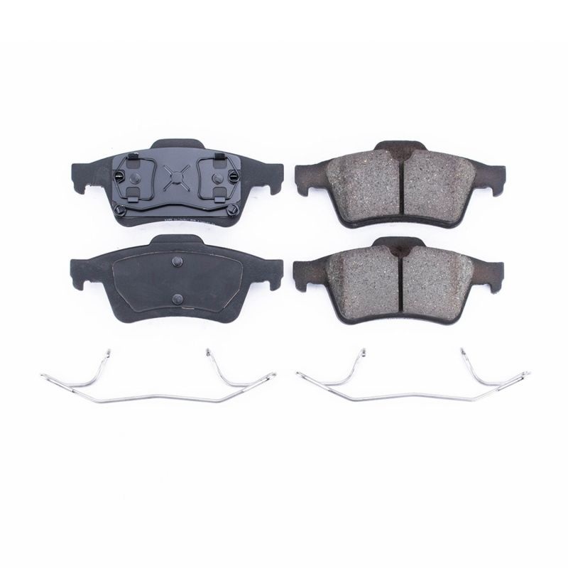 PowerStop Power Stop 04-05 Mazda 3 Rear Z17 Evolution Ceramic Brake Pads w/Hardware