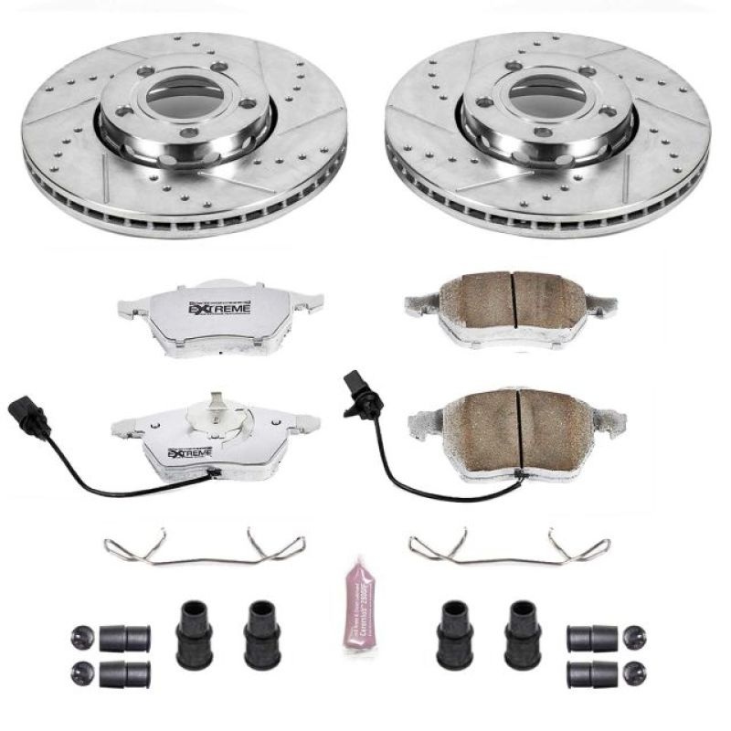 PowerStop Power Stop 05-06 Audi A4 Front Z26 Street Warrior Brake Kit