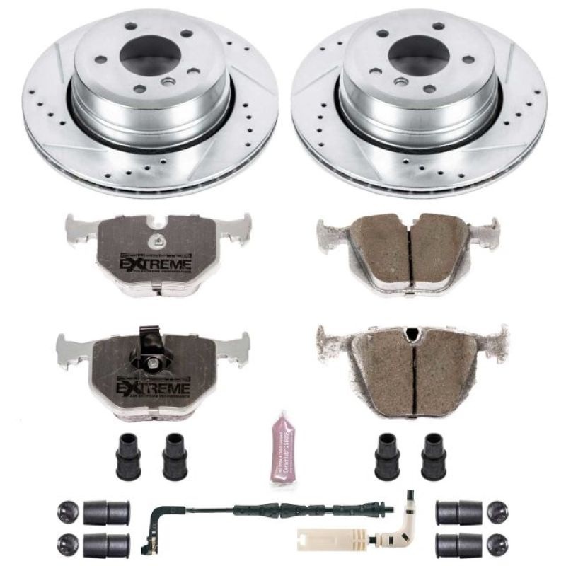 PowerStop Power Stop 06-07 BMW 525xi Rear Z26 Street Warrior Brake Kit