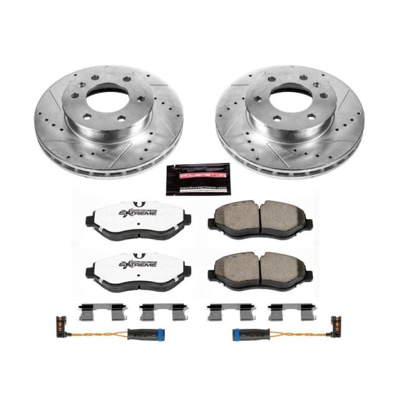 PowerStop Power Stop 07-09 Dodge Sprinter 2500 Front Z36 Truck & Tow Brake Kit