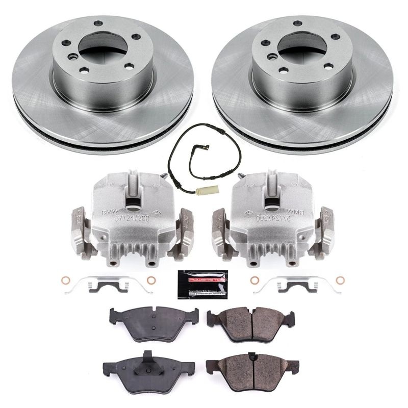 PowerStop Power Stop 08-10 BMW 128i Front Autospecialty Brake Kit w/Calipers