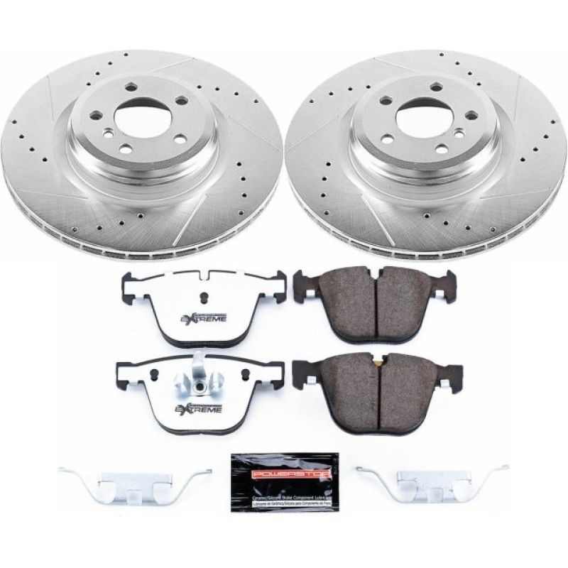 PowerStop Power Stop 09-10 BMW 750i Rear Z26 Street Warrior Brake Kit