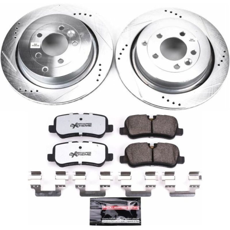 PowerStop Power Stop 10-16 Land Rover LR4 Rear Z36 Truck & Tow Brake Kit