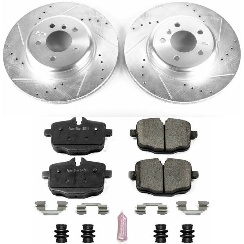 PowerStop Power Stop 11-16 BMW 550i Rear Z23 Evolution Sport Brake Kit